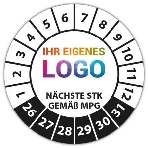 Prüfplakette Nächste STK gemäß MPG -  logo