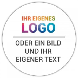 Logo-Aufkleber - Runde