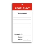 Abgelehnt Etikett-label (stehen) - 