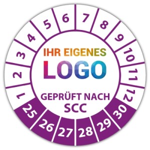 SCC-Prüfplaketten