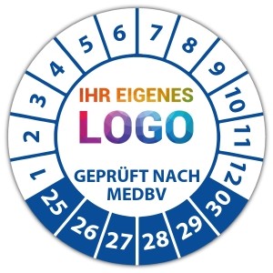 Prüfplakette Geprüft nach MedBV - Prüfplaketten Medizin logo