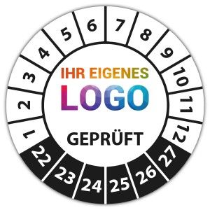 Prüfplakette Geprüft - Prüfplaketten Neutral logo
