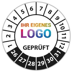 Prüfplakette Geprüft - Prüfplaketten Neutral logo