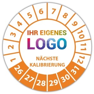 Prüfplakette Nächste Kalibrierung - Prüfplaketten VDE / Elektro logo