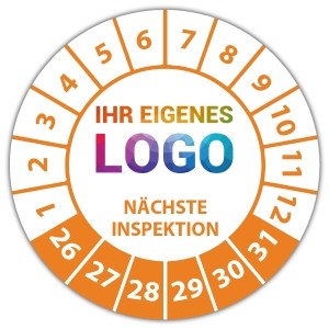 Prüfplakette Nächste Inspektion - Prüfplaketten Neutral logo