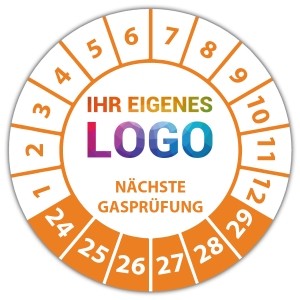 Prüfplakette Nächste GasPrüfung - Prüfplaketten Neutral logo