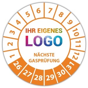 Prüfplakette Nächste GasPrüfung - Prüfplaketten Neutral logo