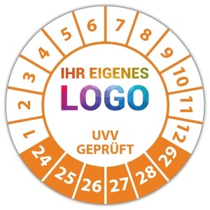Prüfplakette "UVV Geprüft" logo