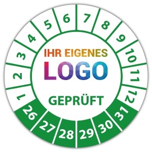 Prüfplakette Geprüft - Prüfplaketten Neutral logo