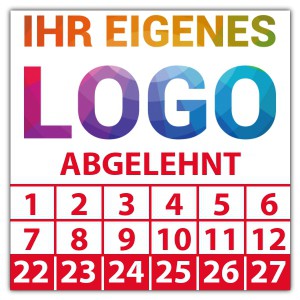 Prüfplakette Abgelehnt - Prüfplaketten Neutral logo