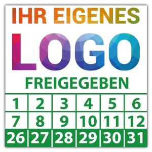 Prüfplakette Freigegeben - Prüfplaketten Neutral logo