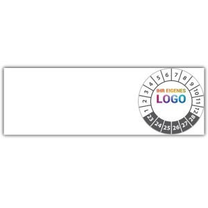 Kabelprüfplakette "Geprüft nach VDE 0702" logo